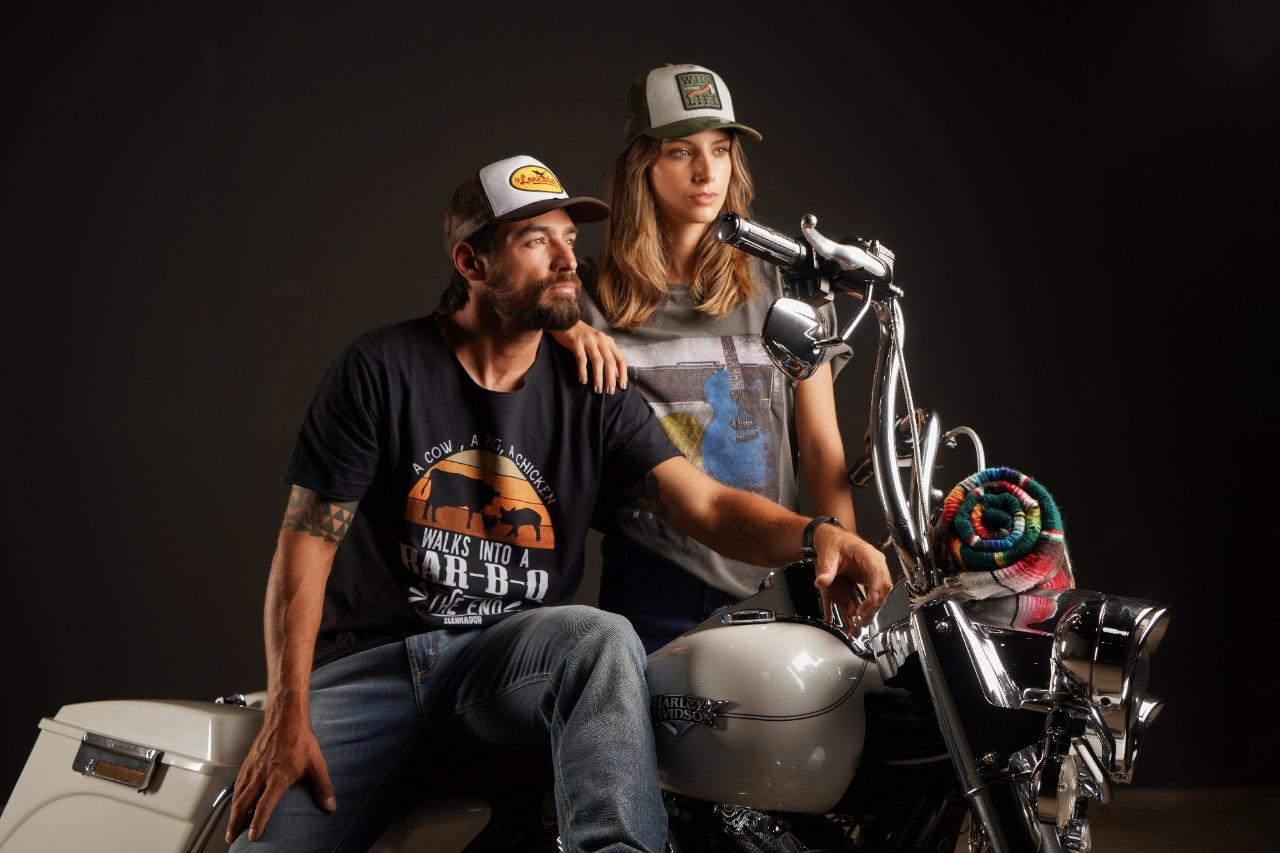 Boné Trucker Rota Estrada Harley-Davidson & Biker